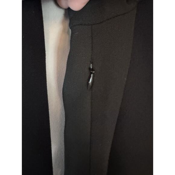 ALC Heidi Combo Fit & Flare Black Mini Dress Sz 8 NWT $495 MSRP - Picture 11 of 15